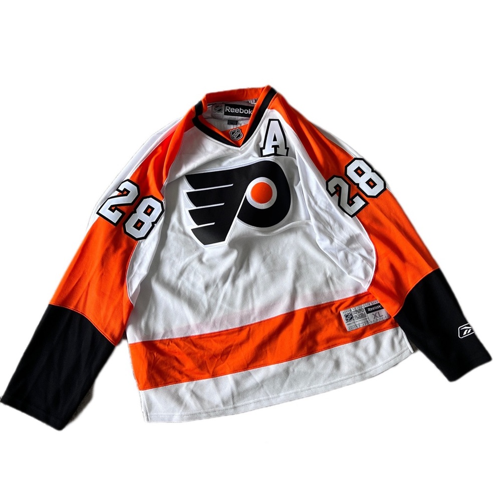 Reebok NHL Claude Giroux “A” Authentic Flyers Jersey